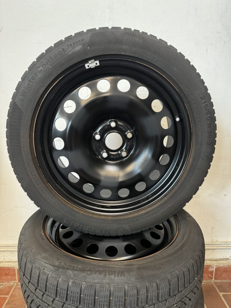 VW ID3 Winterkomplettradsatz 17 Zoll Stahl