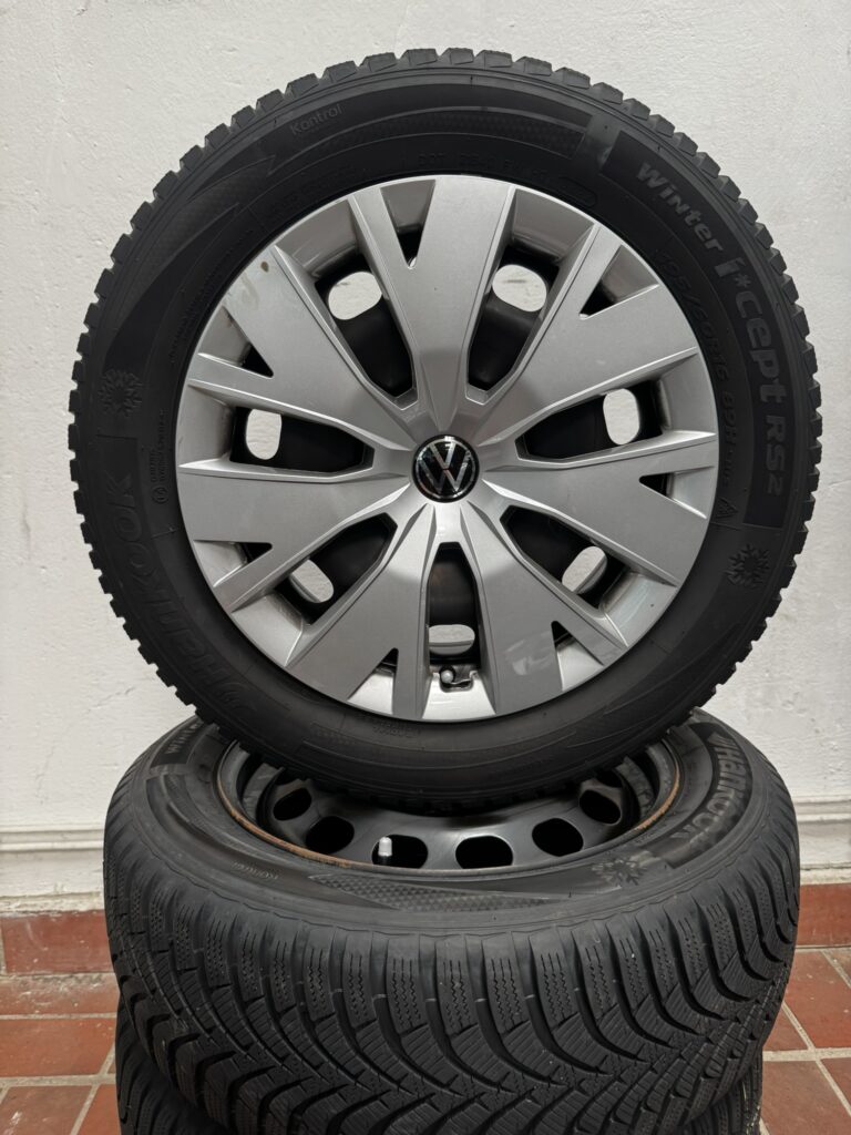 VW Taigo,T-Cross/Skoda Scala,Kamiq Winterkomplettradsatz 16 Zoll Stahl
