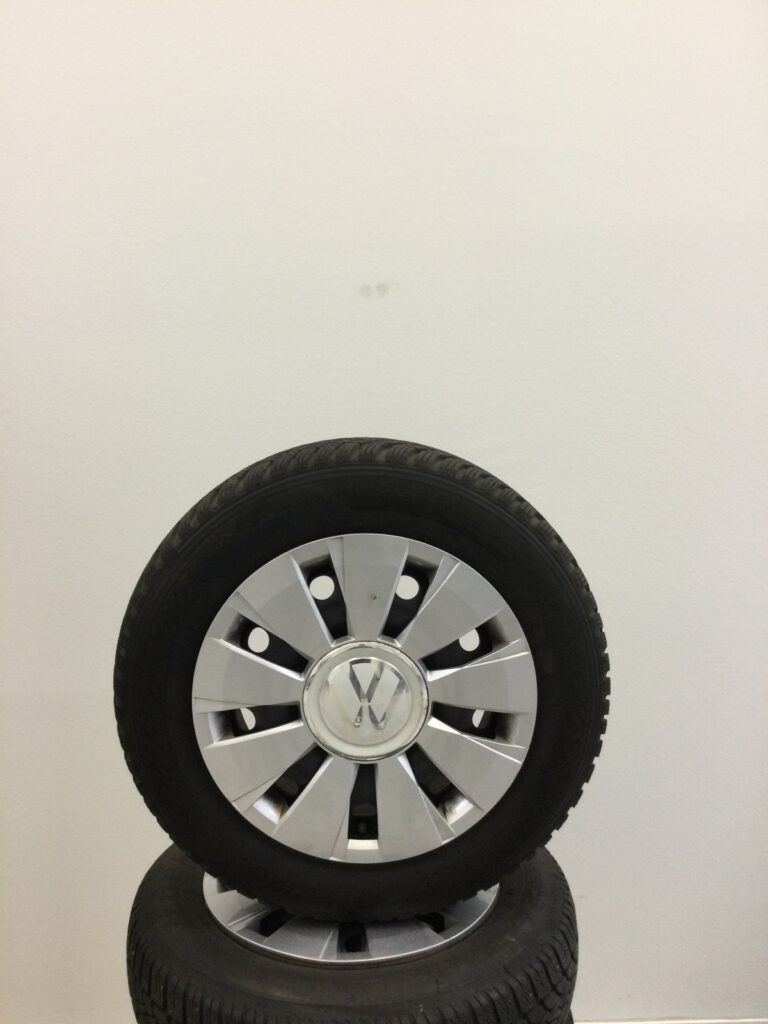 Winterkomplettradsatz VW UP 14Zoll Stahl
