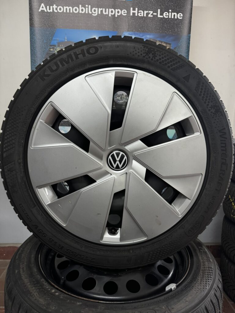 VW ID.3 Winterkomplettradsatz 18 Zoll Stahl