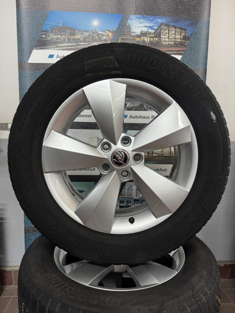 Skoda Kodiaq Winterkomplettradsatz 17 Zoll Alu