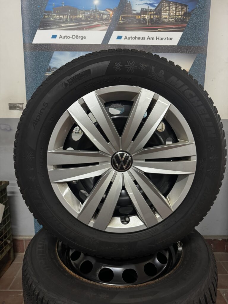 VW Golf,T-Roc Winterkomplettradsatz 16 Zoll Stahl