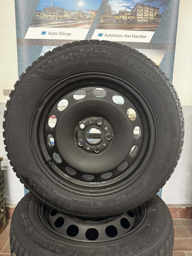 VW Golf/Skoda Octavia Winterkomplettradsatz 16 Zoll Stahl