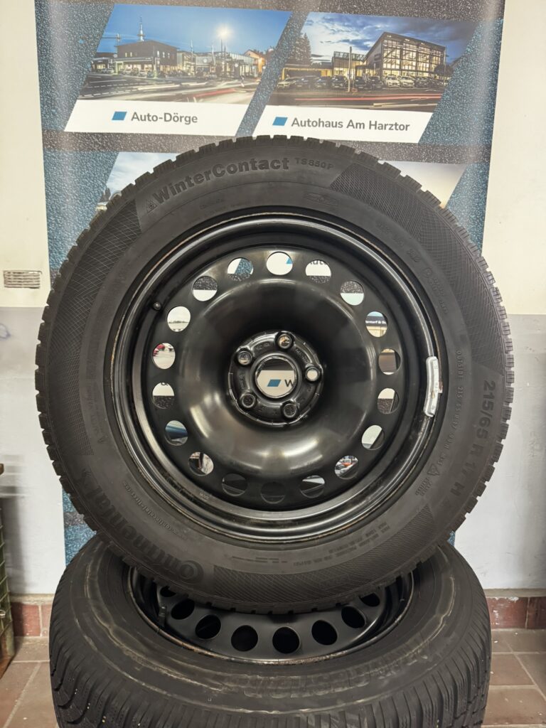 VW Tiguan/Skoda Kodiaq Winterkomplettradsatz 17 Zoll Stahl