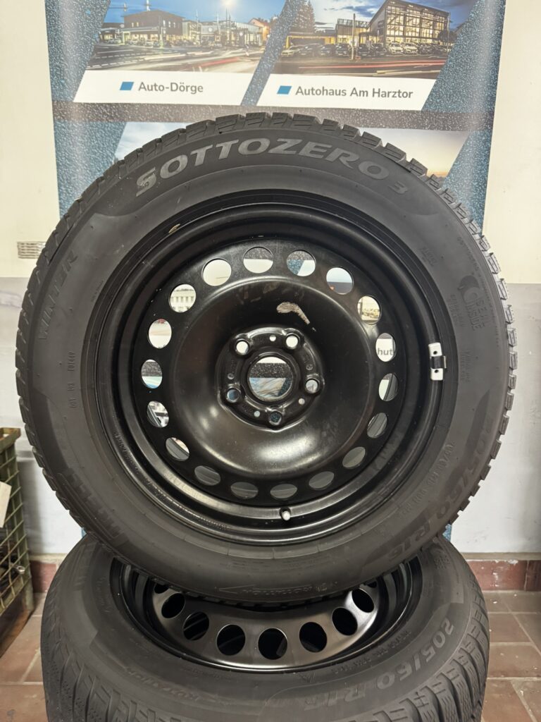 VW Touran,Caddy Winterkomplettradsatz 16 Zoll Stahl
