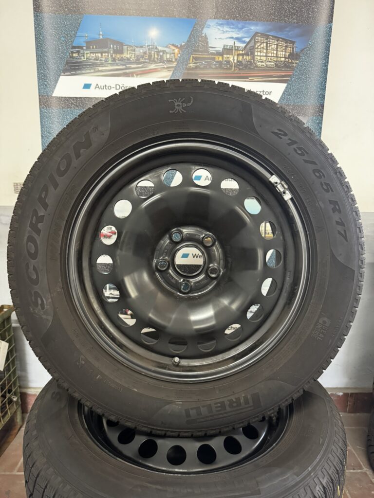 VW Tiguan/Skoda Kodiaq Winterkomplettradsatz 17 Zoll Stahl