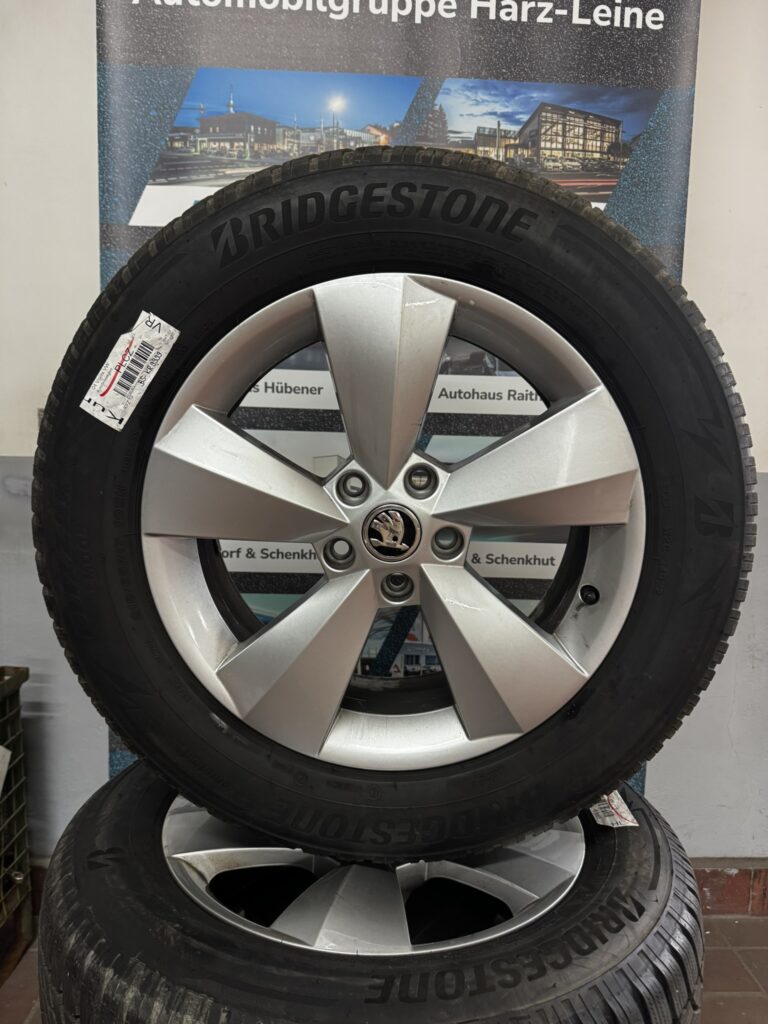 Skoda Kodiaq Winterkomplettradsatz 17 Zoll Alu
