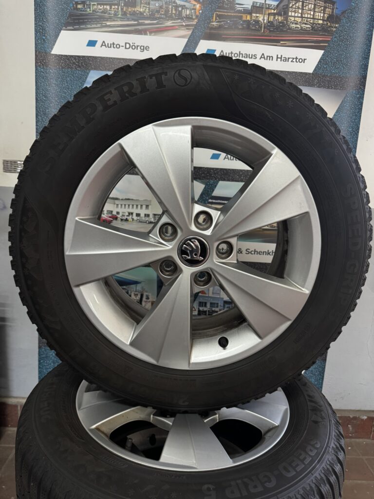 Skoda Superb Winterkomplettradsatz 16 Zoll Alu